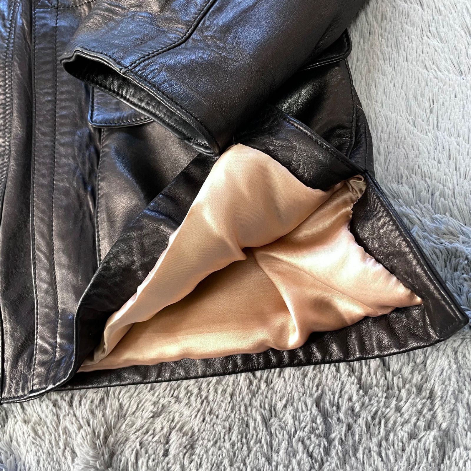 ユーロ古着】極美品✨MUNPER ムンペル スペイン製 ラムレザー 羊革