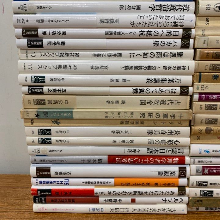 □01)【1点限り!】多ジャンルの新書/まとめ売り約95冊大量セット/本