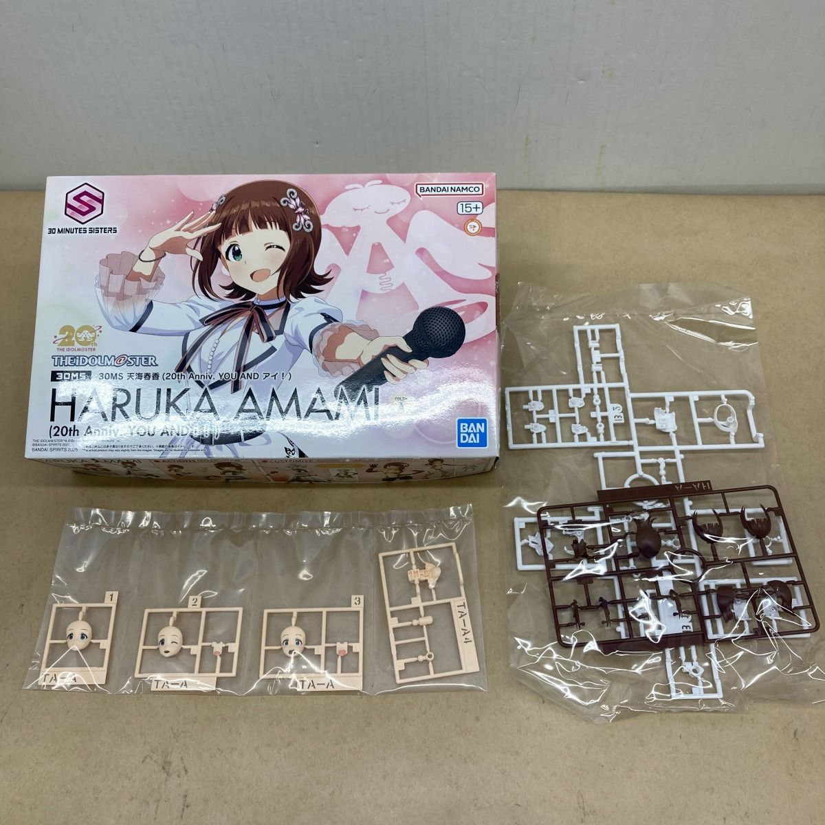 BANDAI アイドルマスター 30MS 天海春香/如月千早/星井美希 (20th