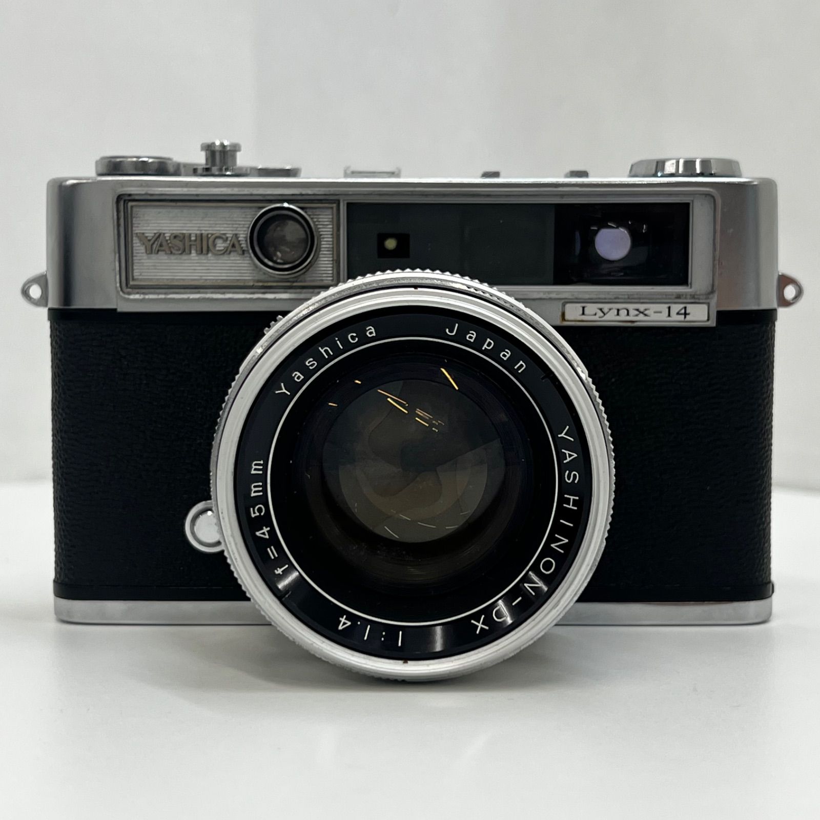 3-000211】 YASHICA Lynx-14 ヤシカ YASHINON-DX 45mm F1.4 フィルム