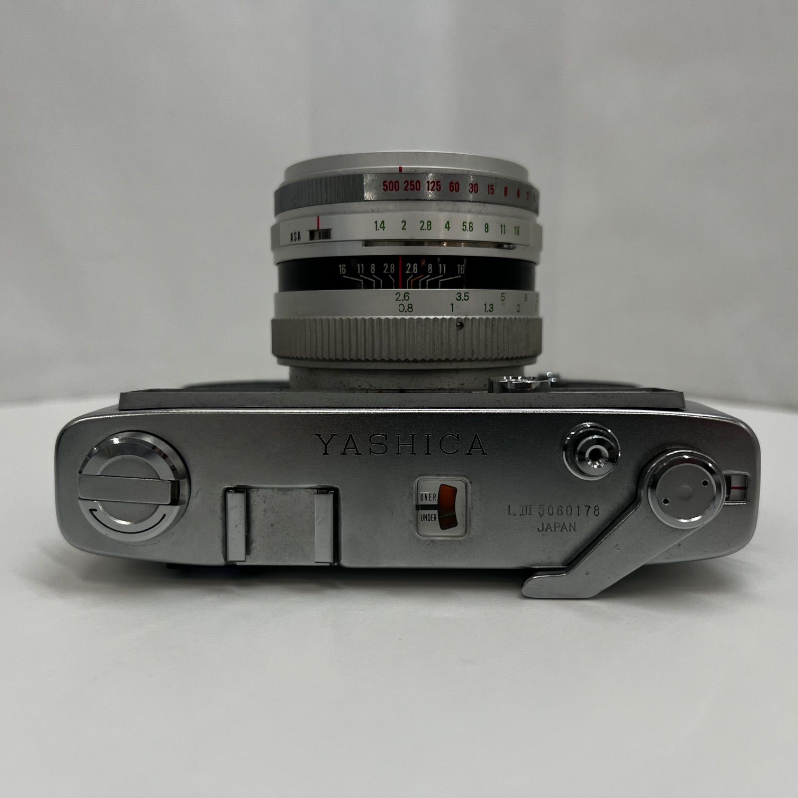 3-000211】 YASHICA Lynx-14 ヤシカ YASHINON-DX 45mm F1.4 フィルム