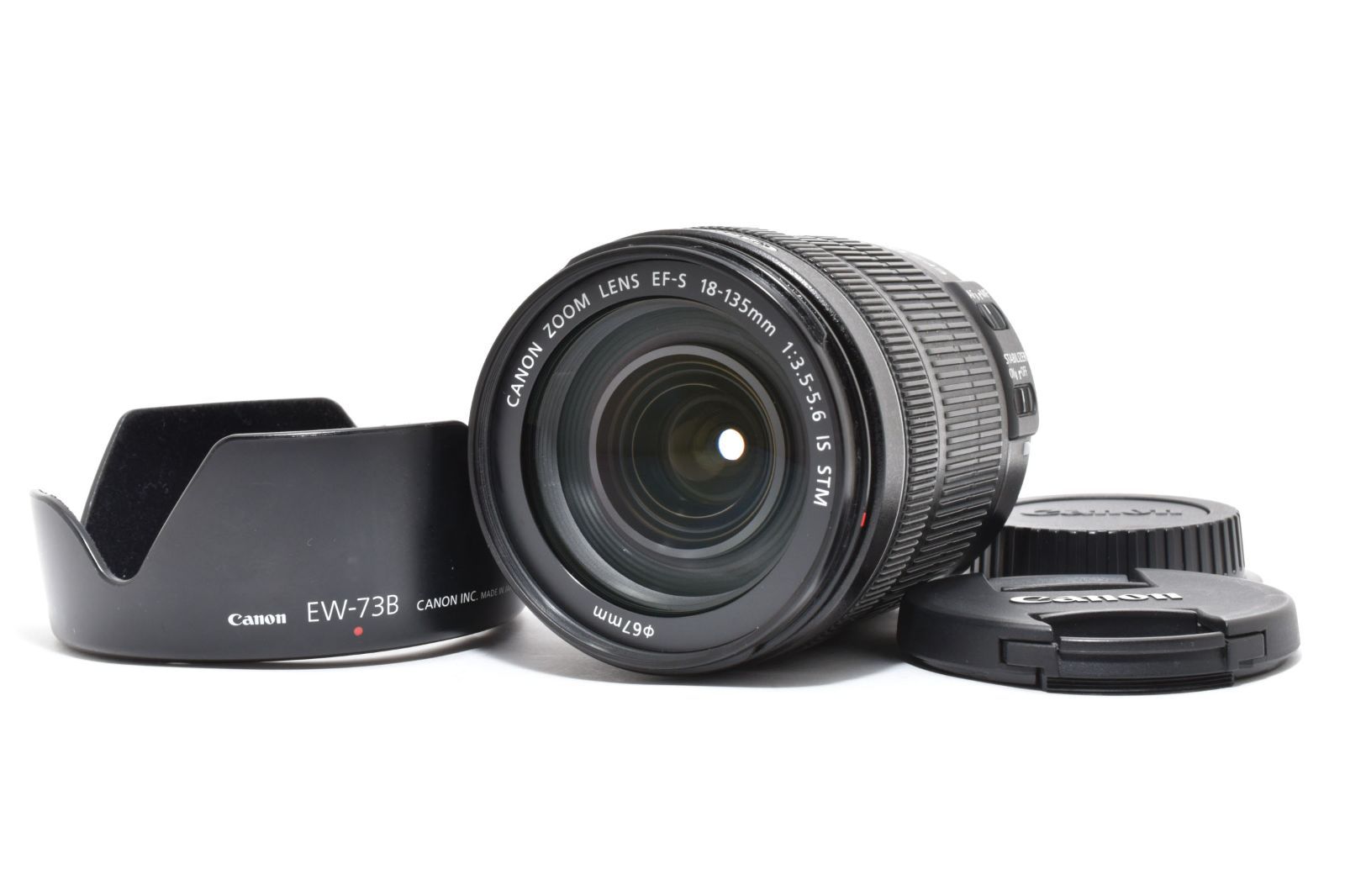★極上品★ キヤノン CANON EF-S 18-135mm F3.5-5.6 IS STM OL3489 #100