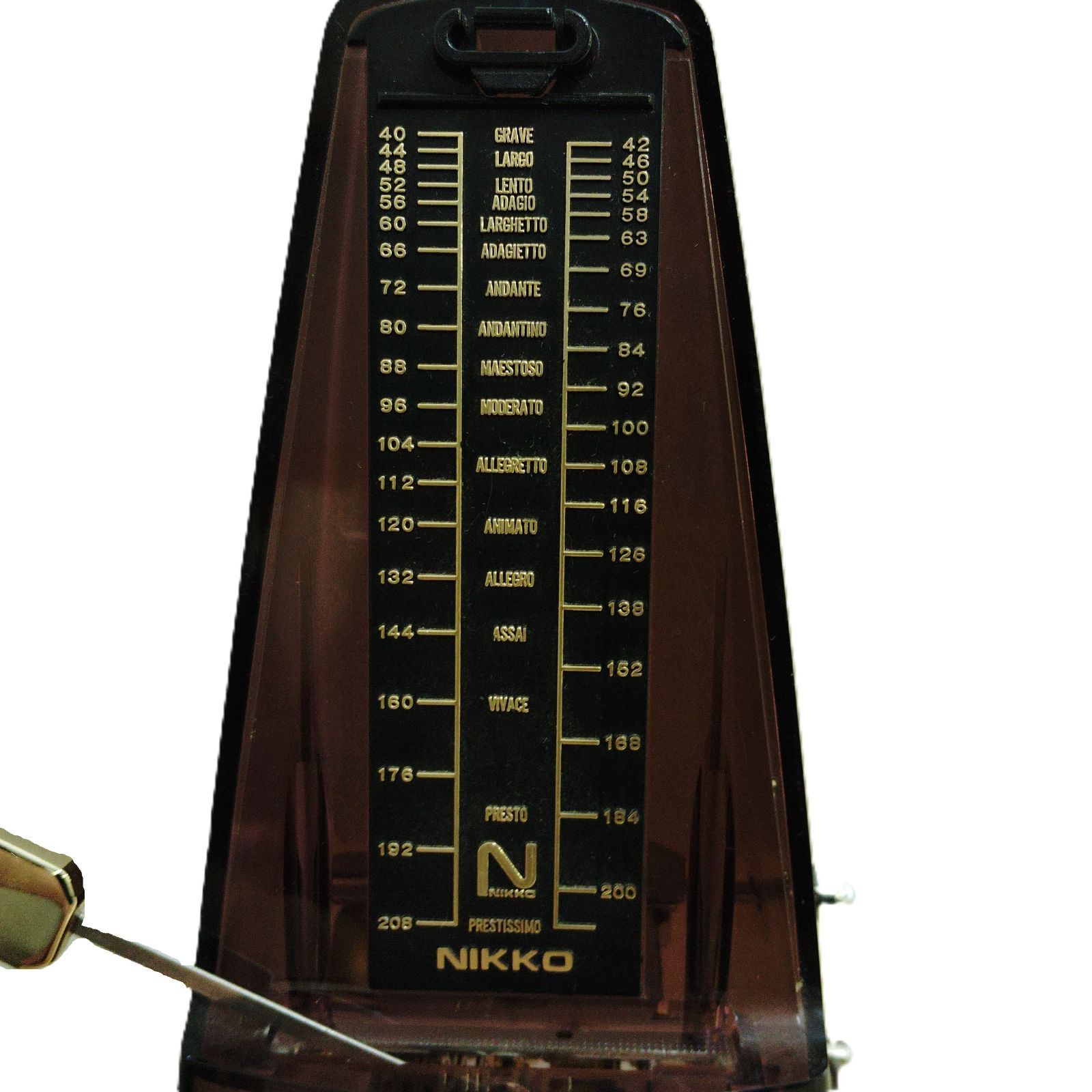 X12028 メトロノーム NIKKO SEIKI ホビー 楽器 アート 機材 楽器