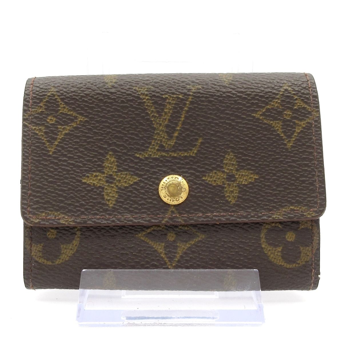 LOUIS VUITTON ルイヴィトン コインケース モノグラム ポルト モネ プラ M61930