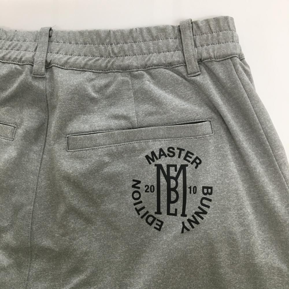 美品】マスターバニー パンツ 杢グレー ストレッチ サイドロゴ