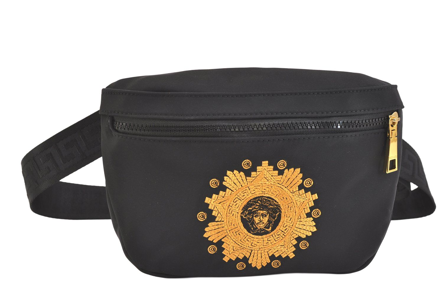 Gianni Versace ジャンニヴェルサーチェ メドゥーサ ナイロン レザー