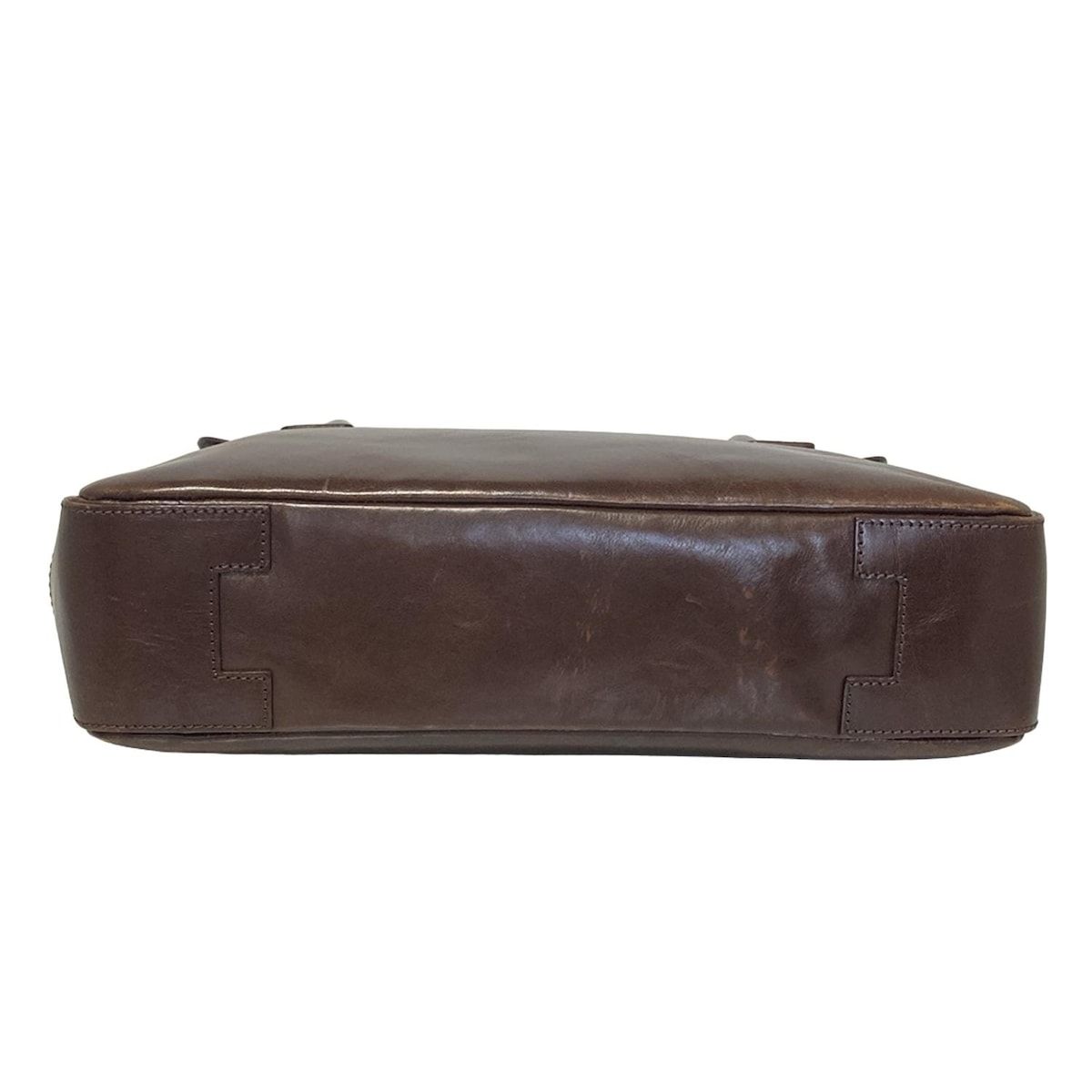 HIROFU(ヒロフ) ハンドバッグ - ダークブラウン レザー - メルカリ