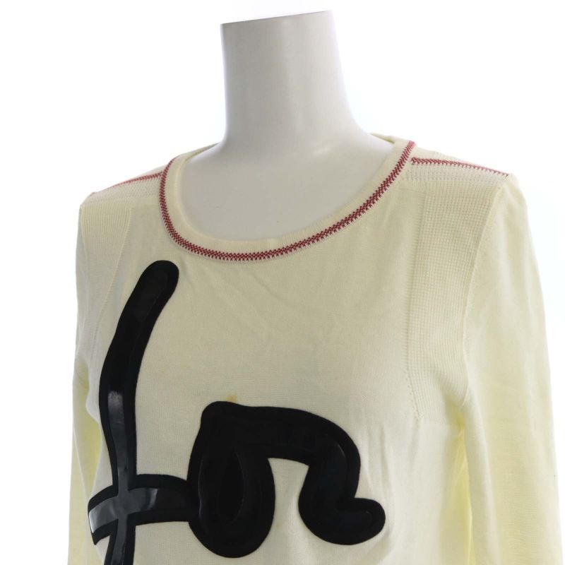 ソニアリキエル SONIA RYKIEL ニット セーター プルオーバー ロゴ 刺繍