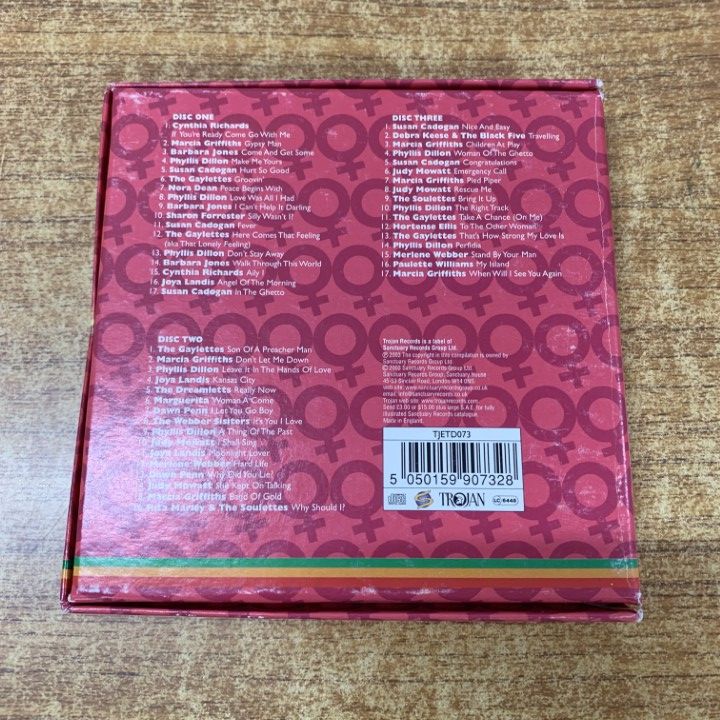 ○01)【1点限り!】Trojan Reggae Sisters Box Set/TJETD073/CD3枚組/UK