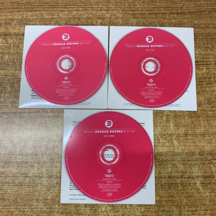 ○01)【1点限り!】Trojan Reggae Sisters Box Set/TJETD073/CD3枚組/UK