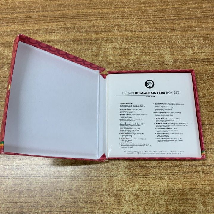 ○01)【1点限り!】Trojan Reggae Sisters Box Set/TJETD073/CD3枚組/UK