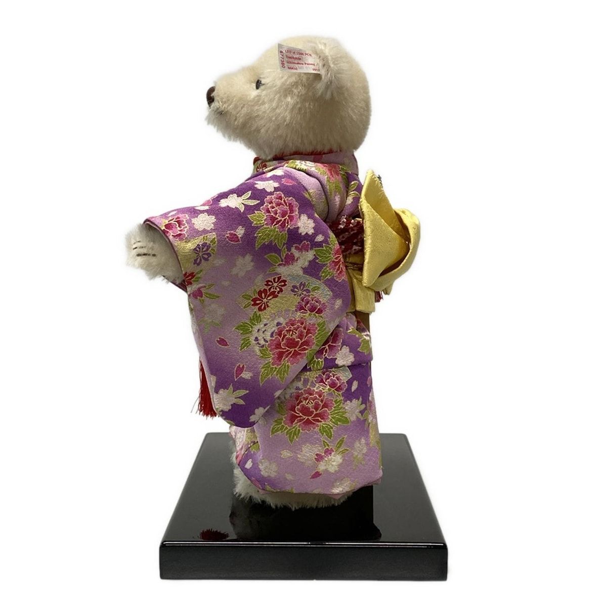 Steiff(シュタイフ) ぬいぐるみ - アイボリー×ライトパープル×マルチ