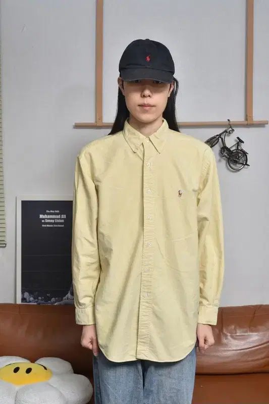 POLO RALPH LAUREN オーバーサイズシャツ オーバーフィット オックスフォード シャツ T009