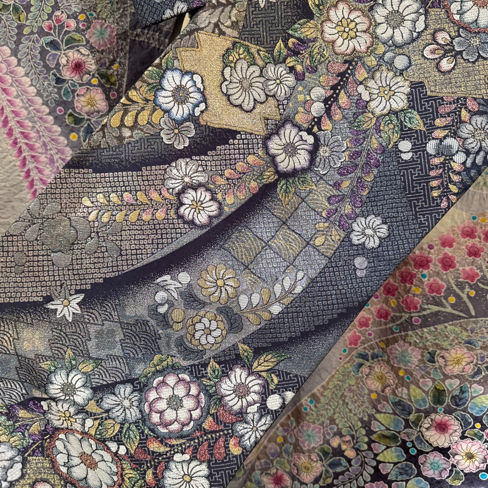 新はじく加工済 正絹