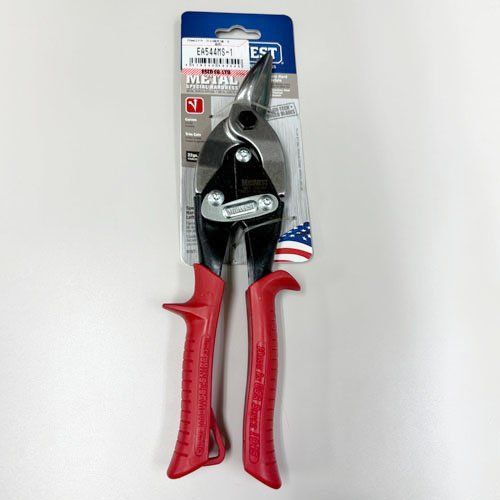 ESCO エスコ 250 mm はさみ ステンレス板用 直 左曲用 EA 544 MS-1 左曲 金切バサミ 金切鋏 鋏 バサミ 板金バサミ 板金 鉄板