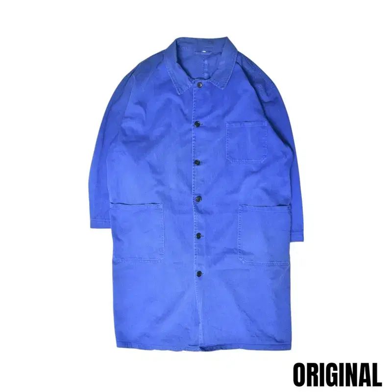 40 s 80 オリジナル ヴィンテージ フレンチ ジャケット ショップコート F 004