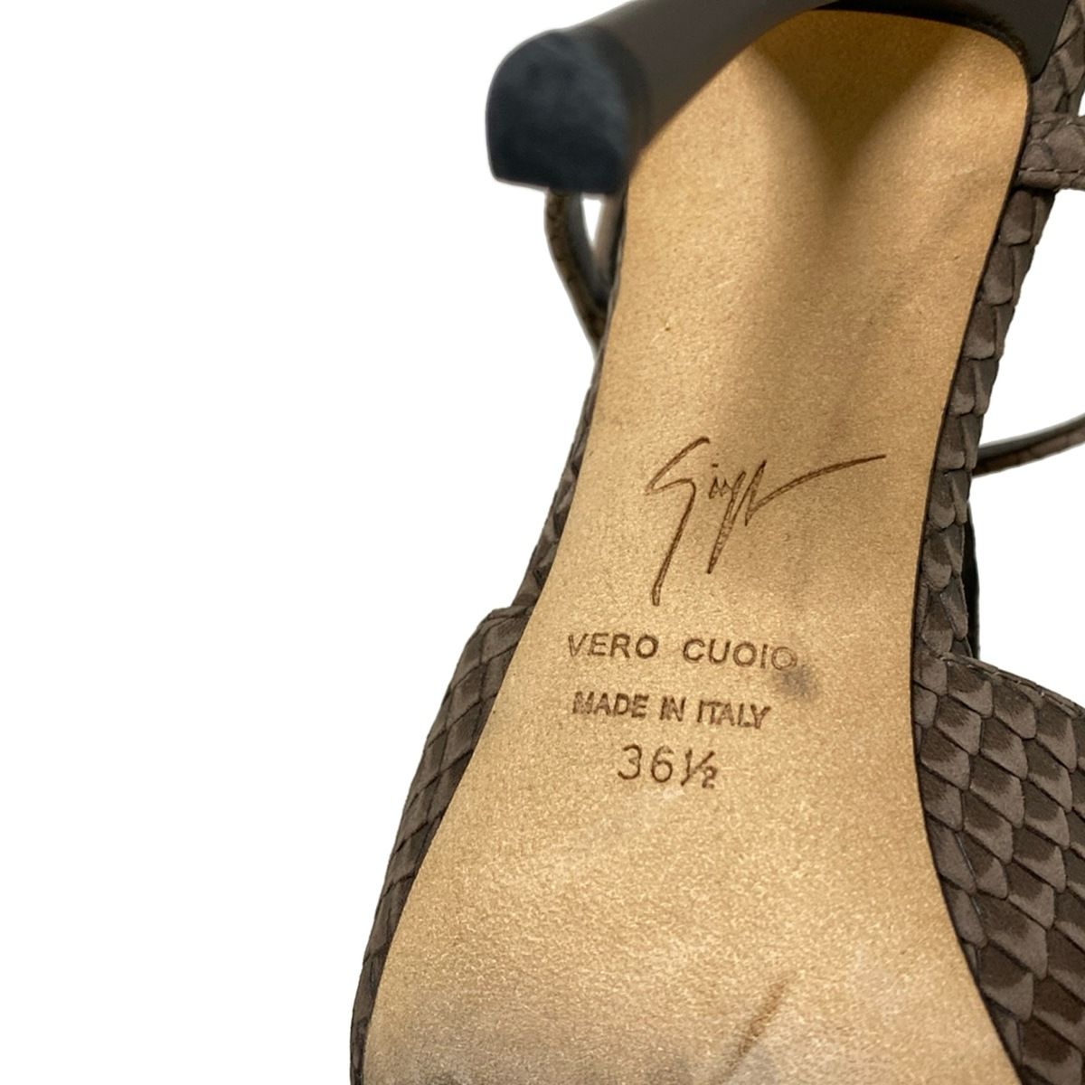 giuseppe zanotti(ジュゼッペザノッティ) サンダル 36 1/2 レディース