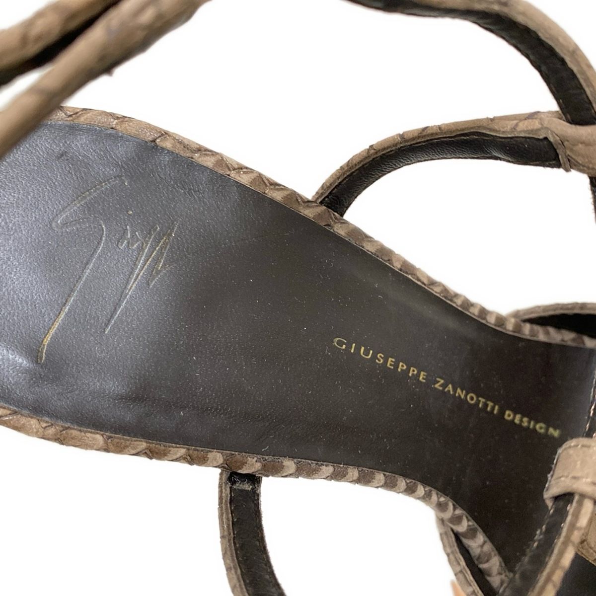 giuseppe zanotti(ジュゼッペザノッティ) サンダル 36 1/2 レディース