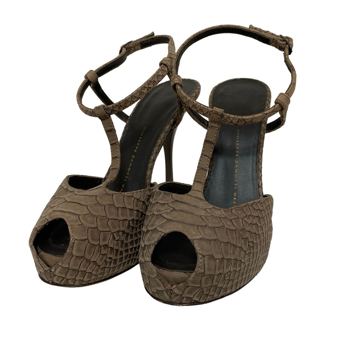 giuseppe zanotti(ジュゼッペザノッティ) サンダル 36 1/2 レディース