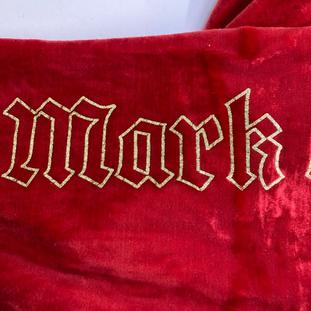 MARK&LONA マークアンドロナ ハーフジップ 長袖Tシャツ ベロア 44 サイズ：44 MARK&LONA マークアンドロナ ハーフジップ 長袖Tシャツ