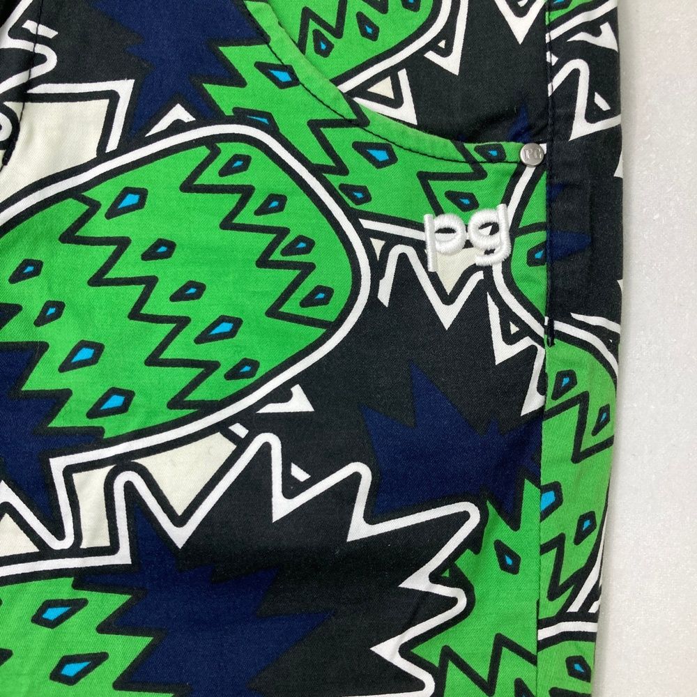 サイズ：0 PEARLY GATES パーリーゲイツ ストレッチパンツ 総柄