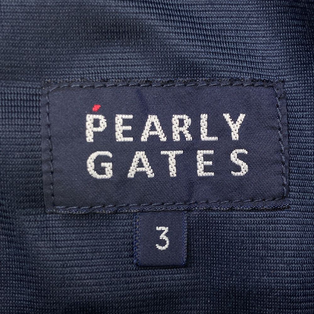サイズ：3 PEARLY GATES パーリーゲイツ 裏起毛 ストレッチパンツ