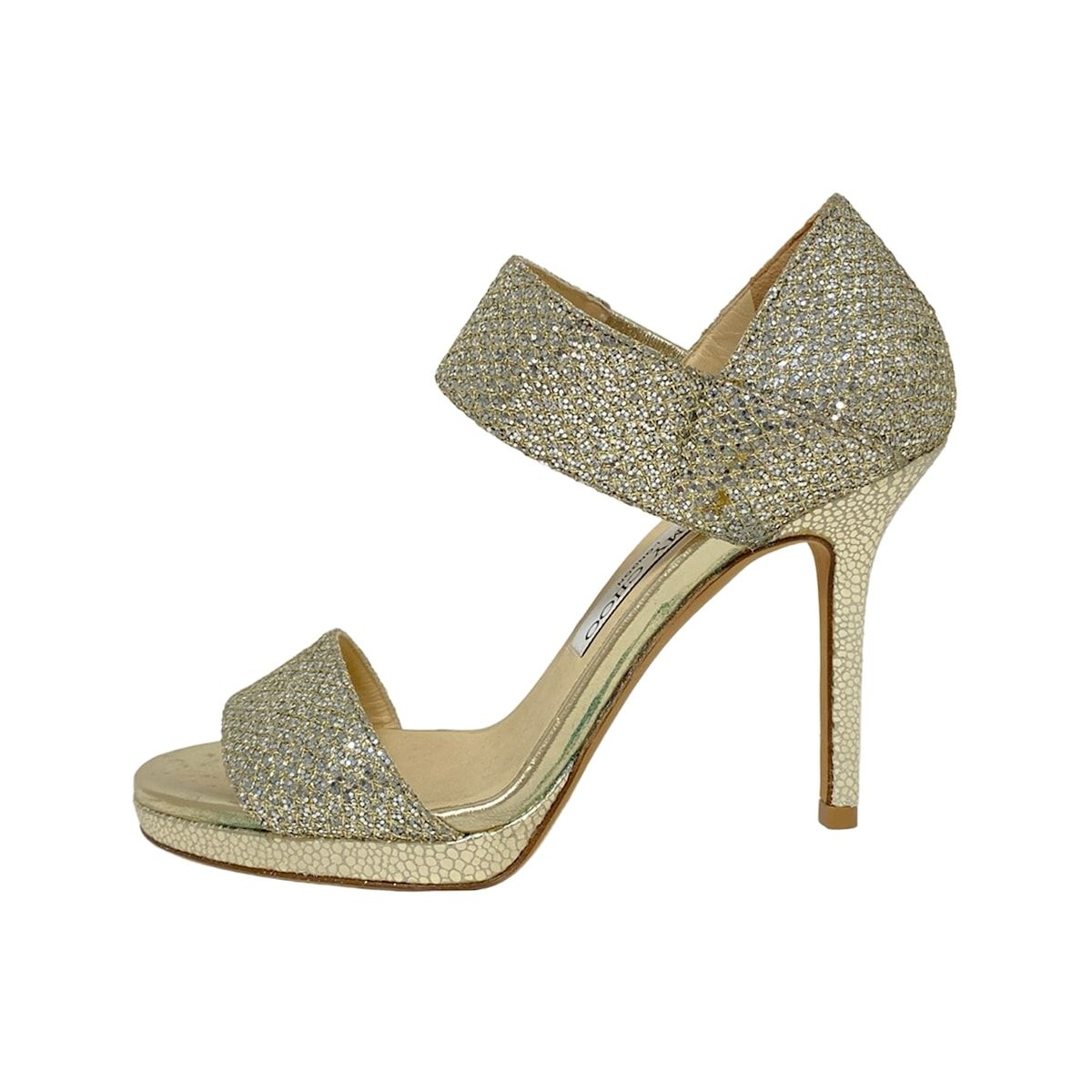 JIMMY CHOO(ジミーチュウ) パンプス 35 1/2 レディース - シルバー