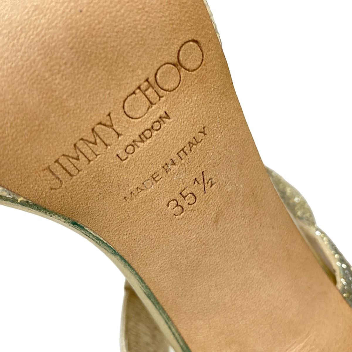 JIMMY CHOO(ジミーチュウ) パンプス 35 1/2 レディース - シルバー