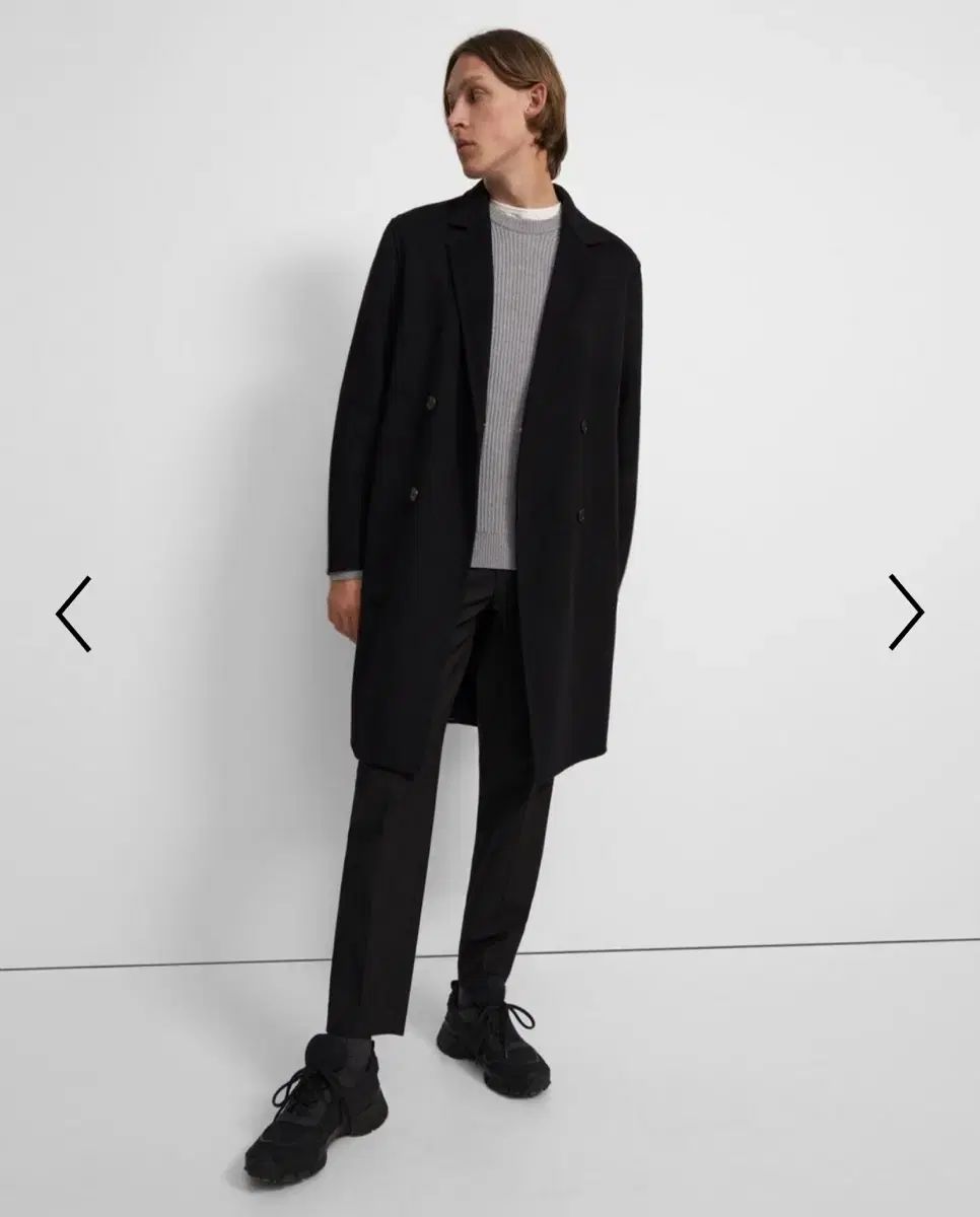 セオリー ウールカシミア コート L