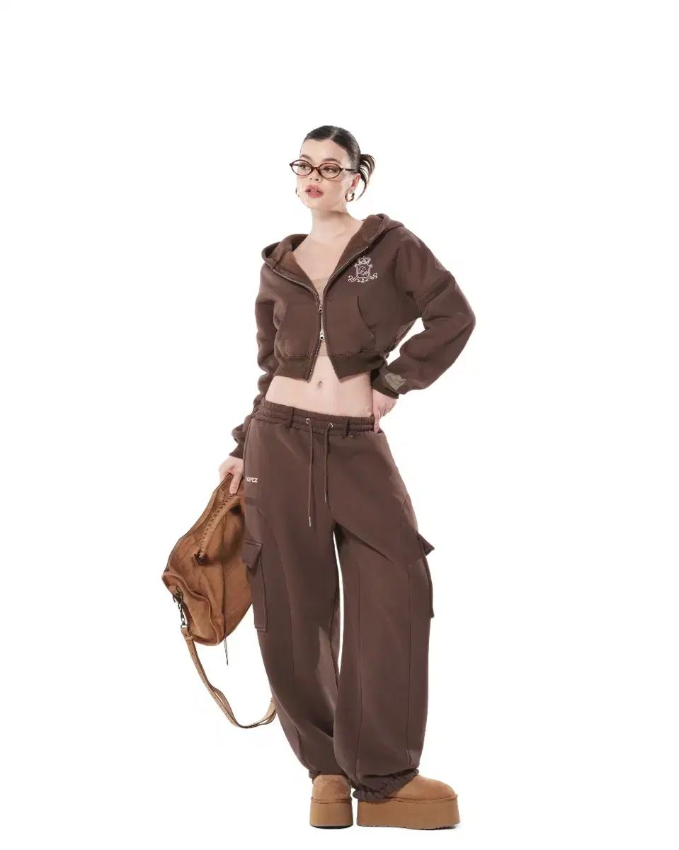 ロペス Lopez ソフト ウォーム トレーナー セット フーディー ジップアップ ジョガーパンツ