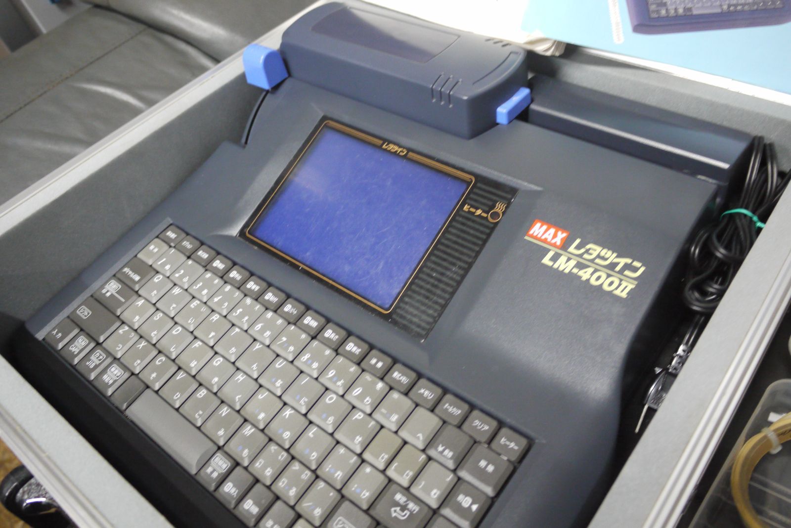 MAX マックス レタツイン LM-400Ⅱ チューブマーカー ラベルライター