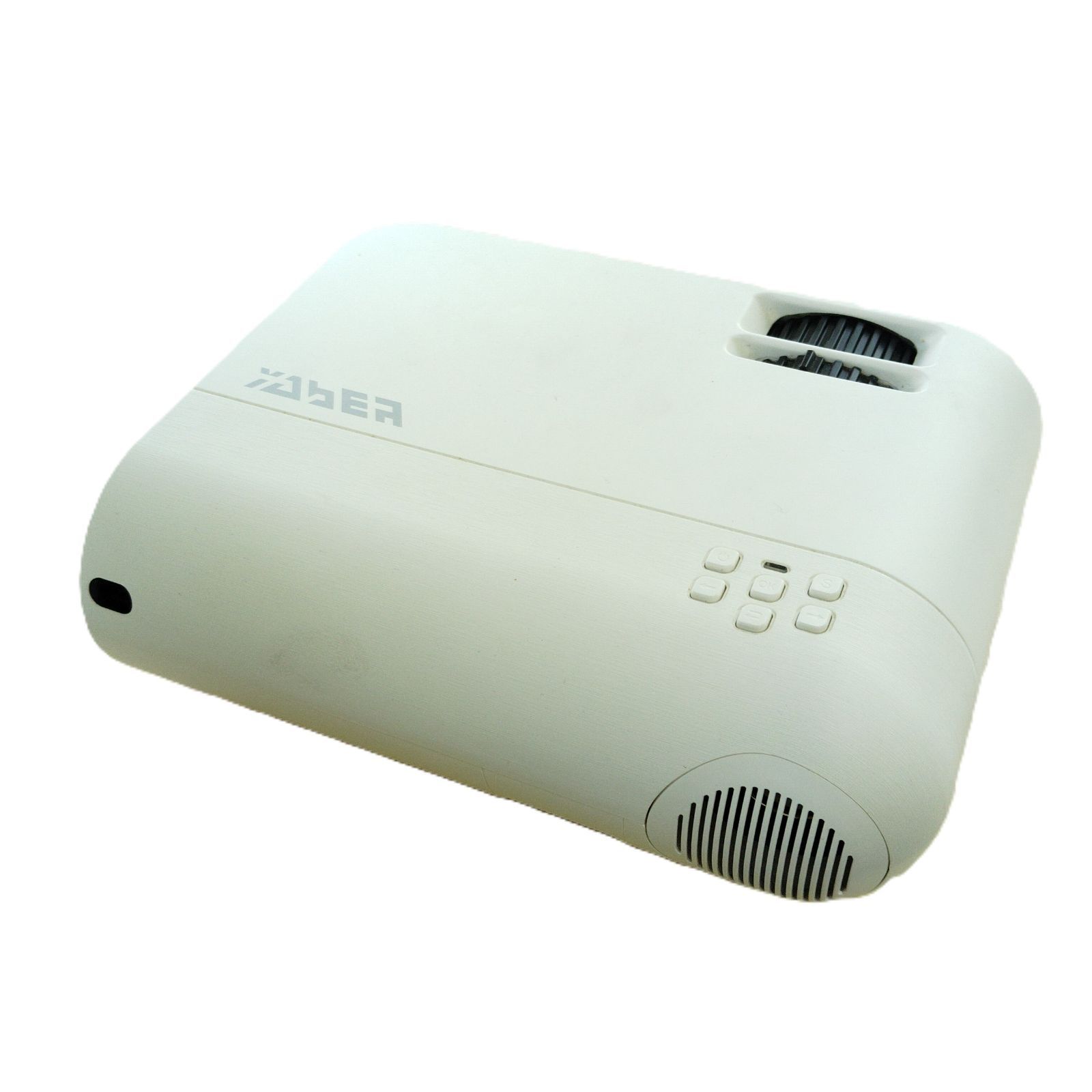 X12011 プロジェクター YABER V2 ホワイト HDMI USB AV 内臓スピーカー