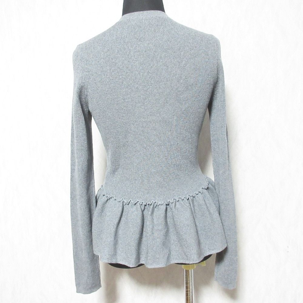 美品 RED VALENTINO レッドヴァレンティノ レーススリット ペプラム