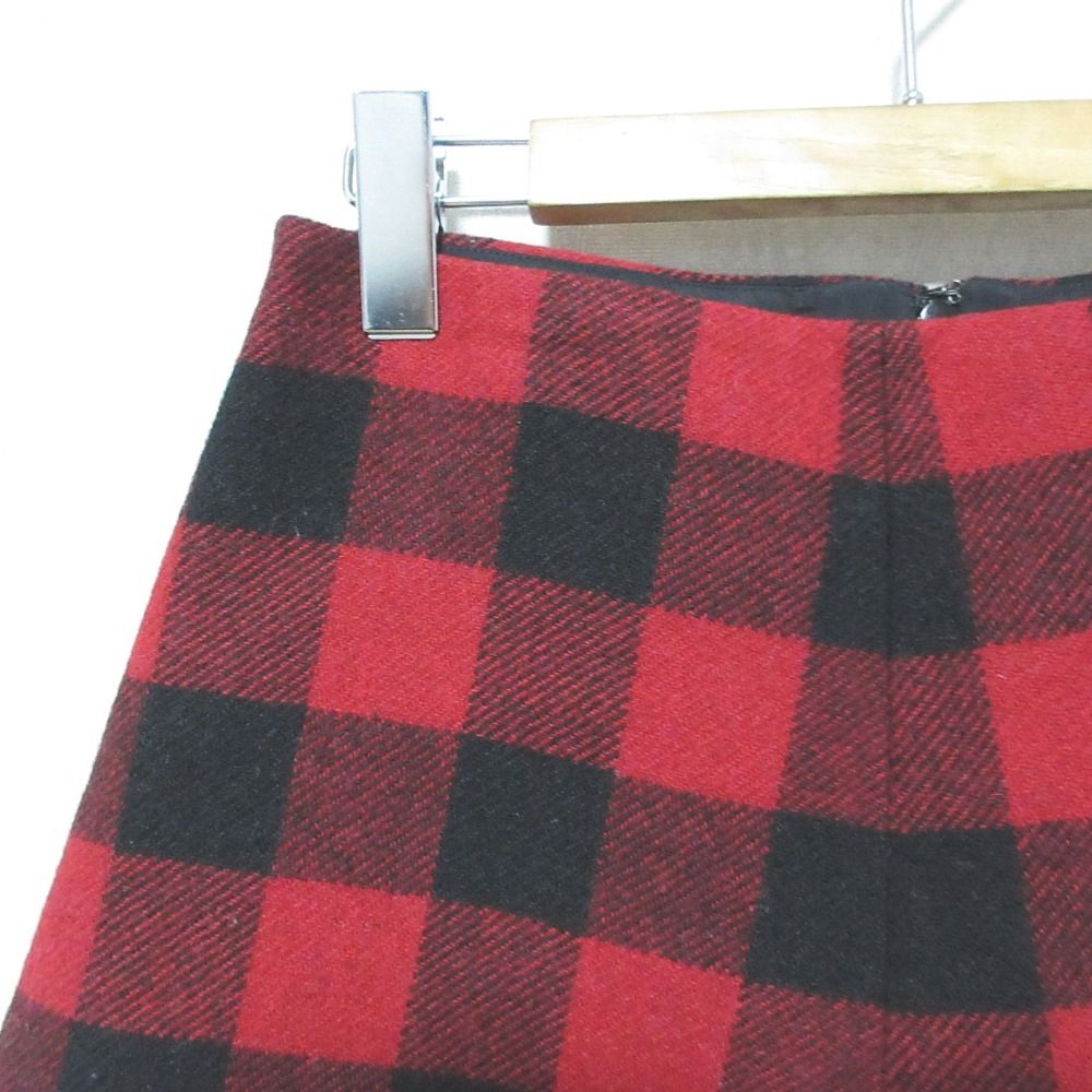 美品 RED VALENTINO レッドヴァレンティノ チェック柄 ミニスカート