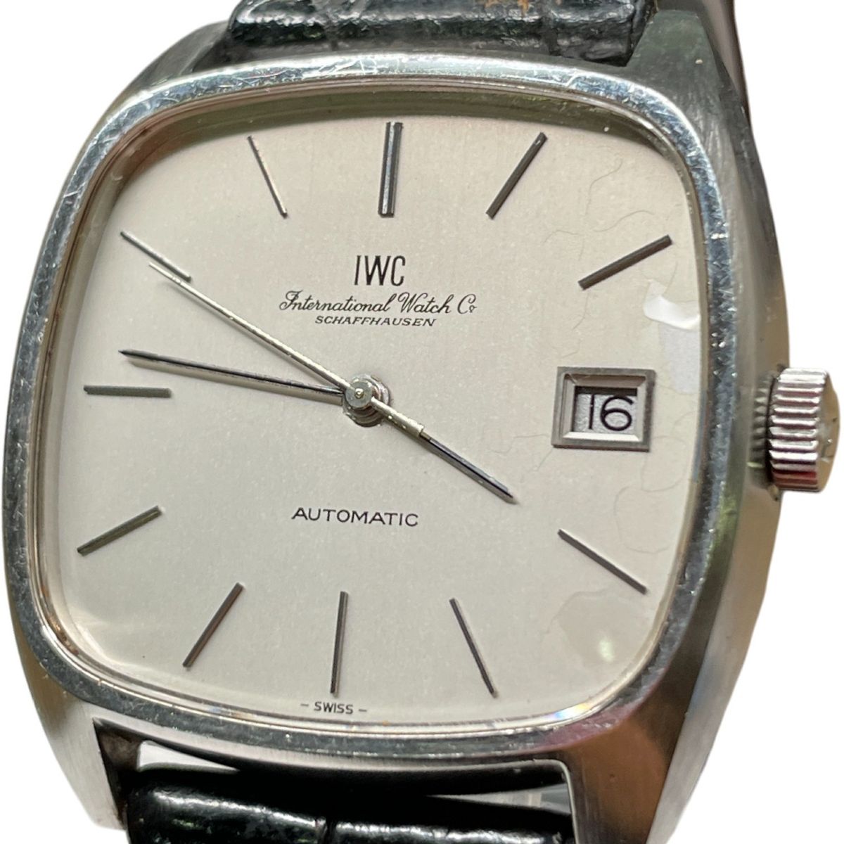 IWC シャフハウゼン メンズ 腕時計 自動巻き ヴィンテージ スクエア 3