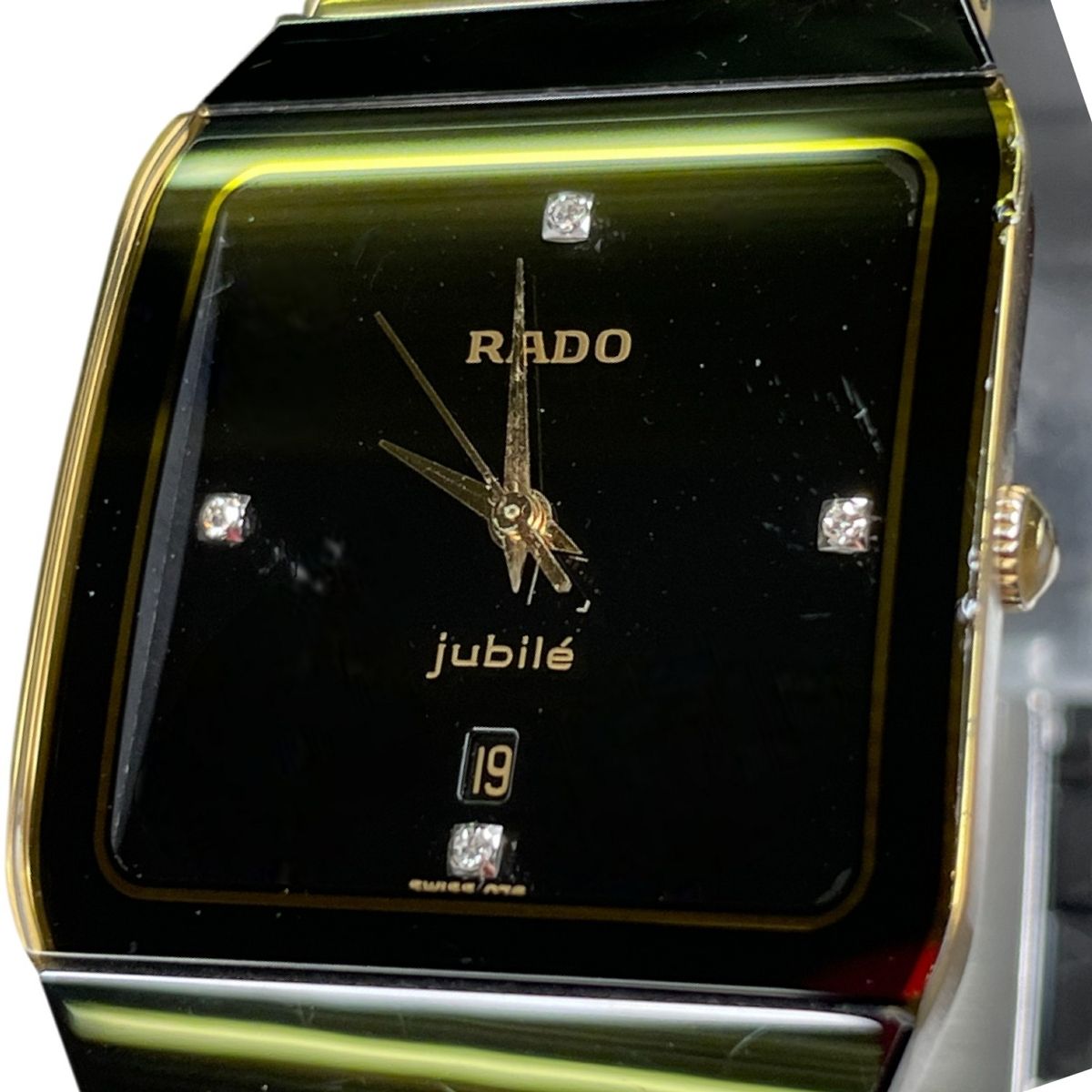 ラドー RADO ジュビリー メンズ 腕時計 クォーツ タングステン