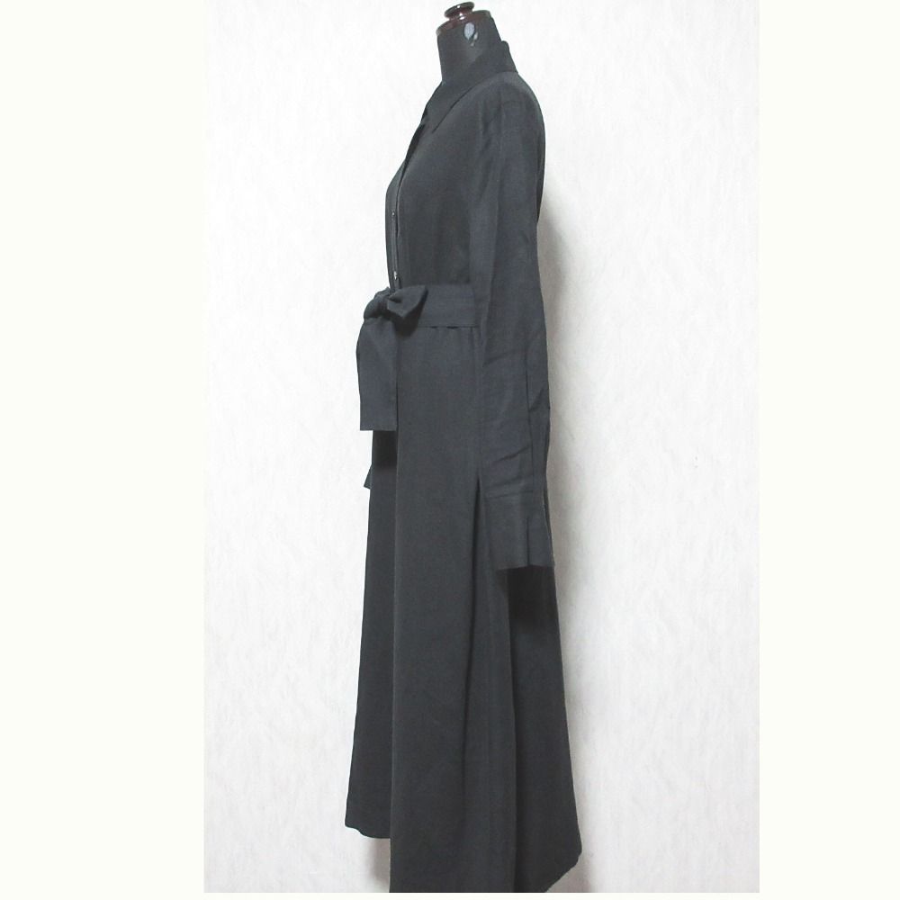 美品 Curensology カレンソロジー リネンシャツワンピース CL109006ER