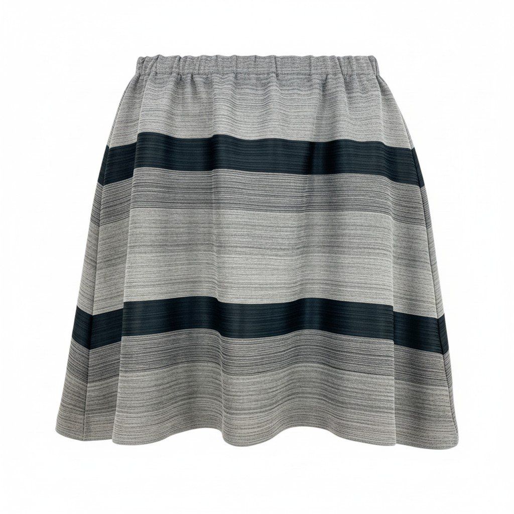 54 L 5 PLEATS PLEASE プリーツプリーズ プリーツスカート サイズ5 ネイビー系k 02 i