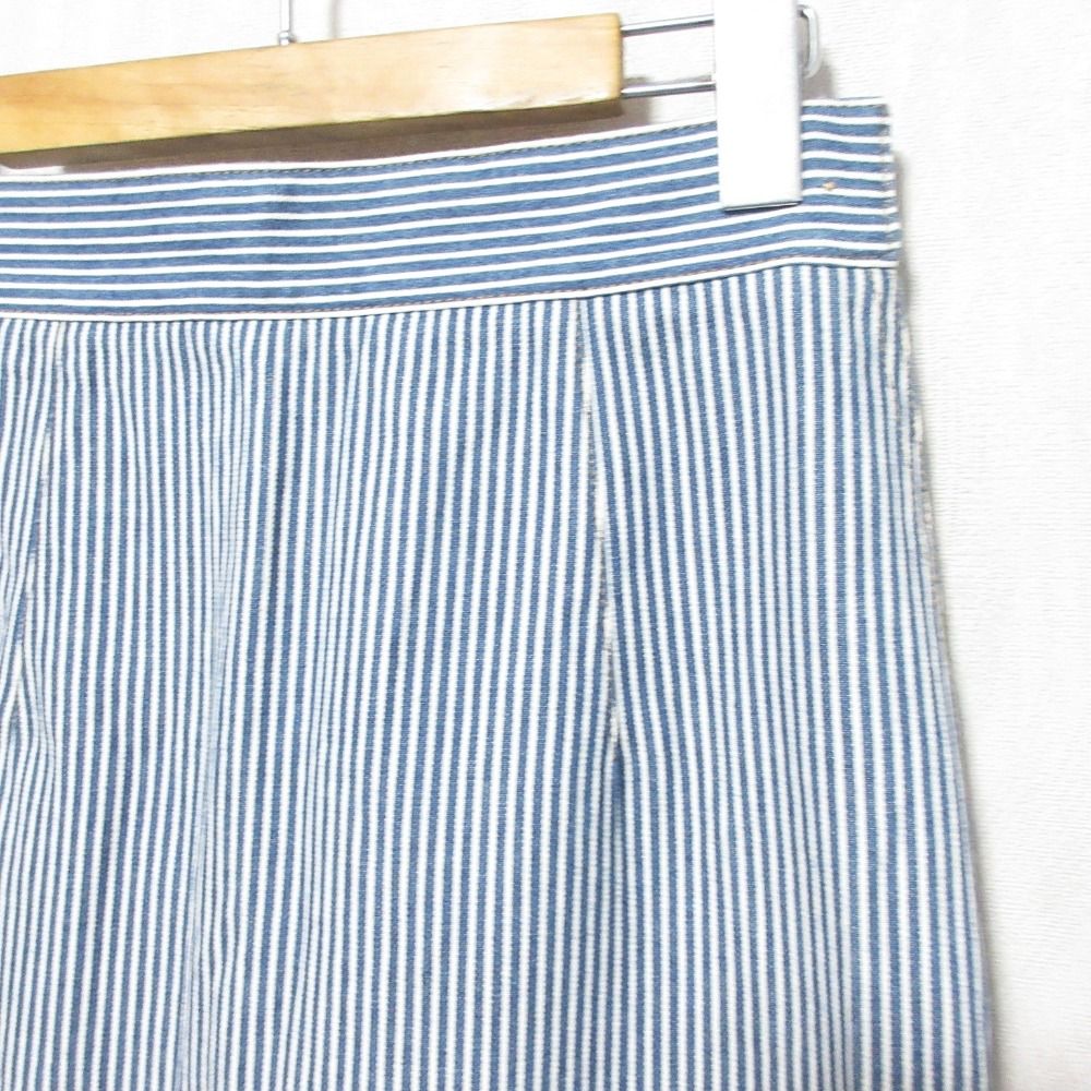 ベスト 美品 miumiu ミュウミュウ ストライプ スカート サイズ38  