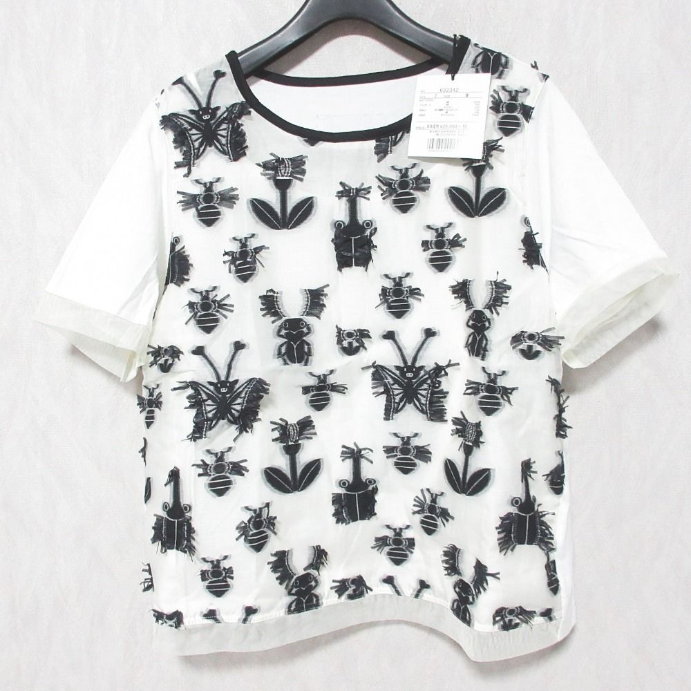 未使用 OLLEBOREBLA オレボレブラ アルベロベロ ぶたさん刺繍 ブラウス