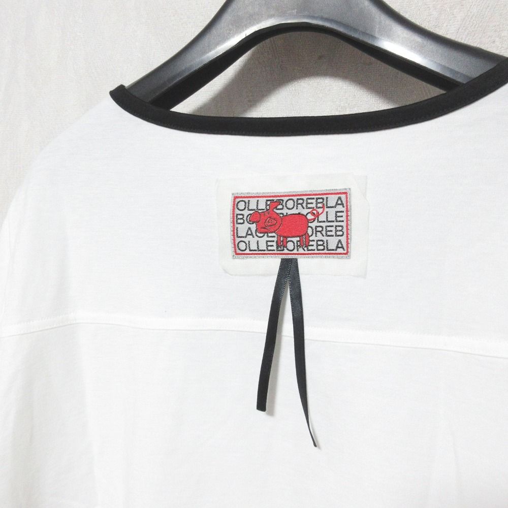未使用 OLLEBOREBLA オレボレブラ アルベロベロ ぶたさん刺繍 ブラウス