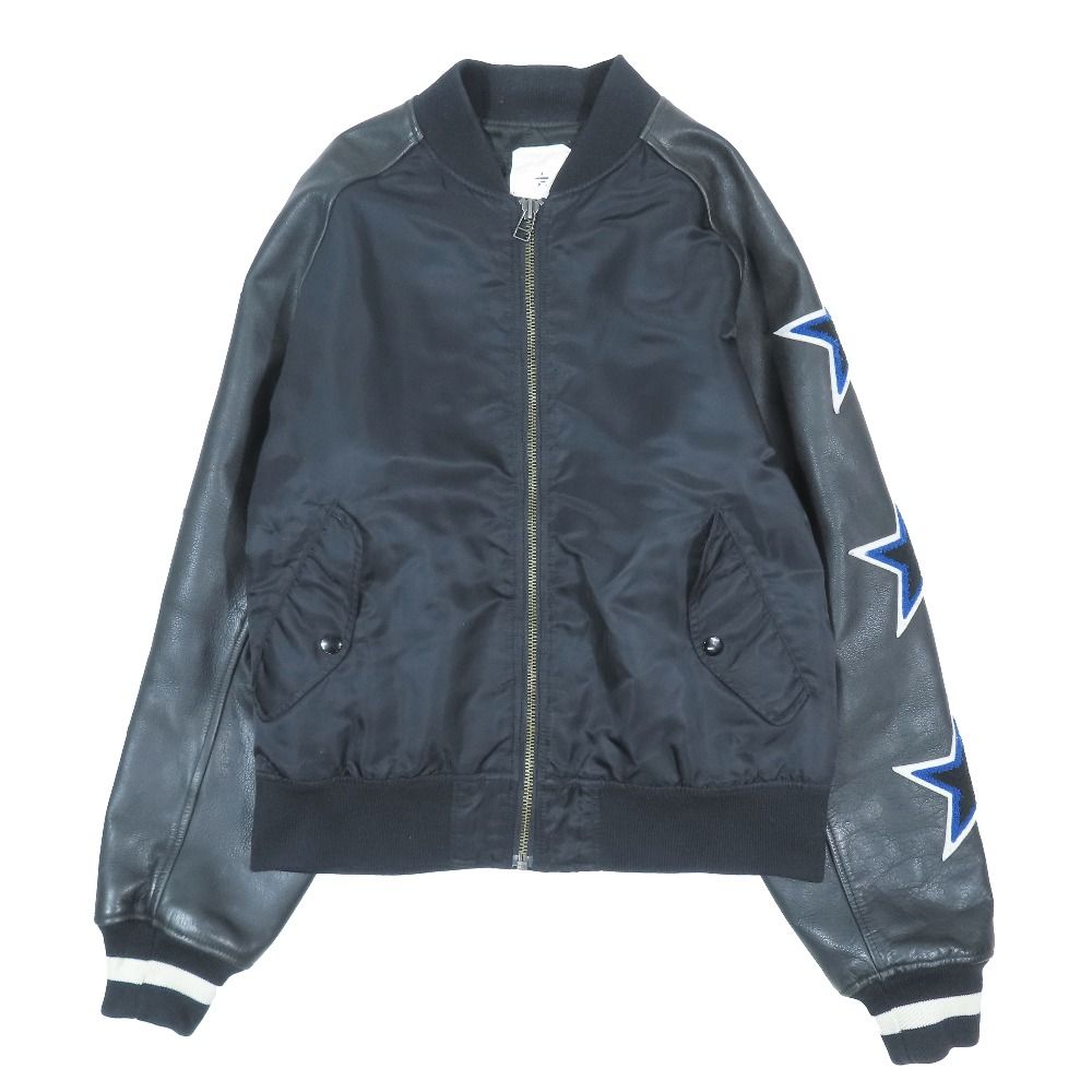 CONVERSE TOKYO コンバース スター刺繍 スタジャン 切替 ナイロン