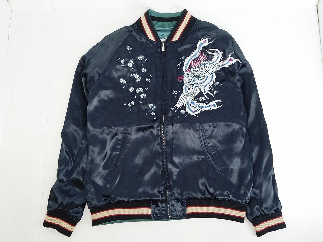 クローズ×WORST スカジャン リバーシブル 坊屋春道 木津京介 鳳凰 × 龍