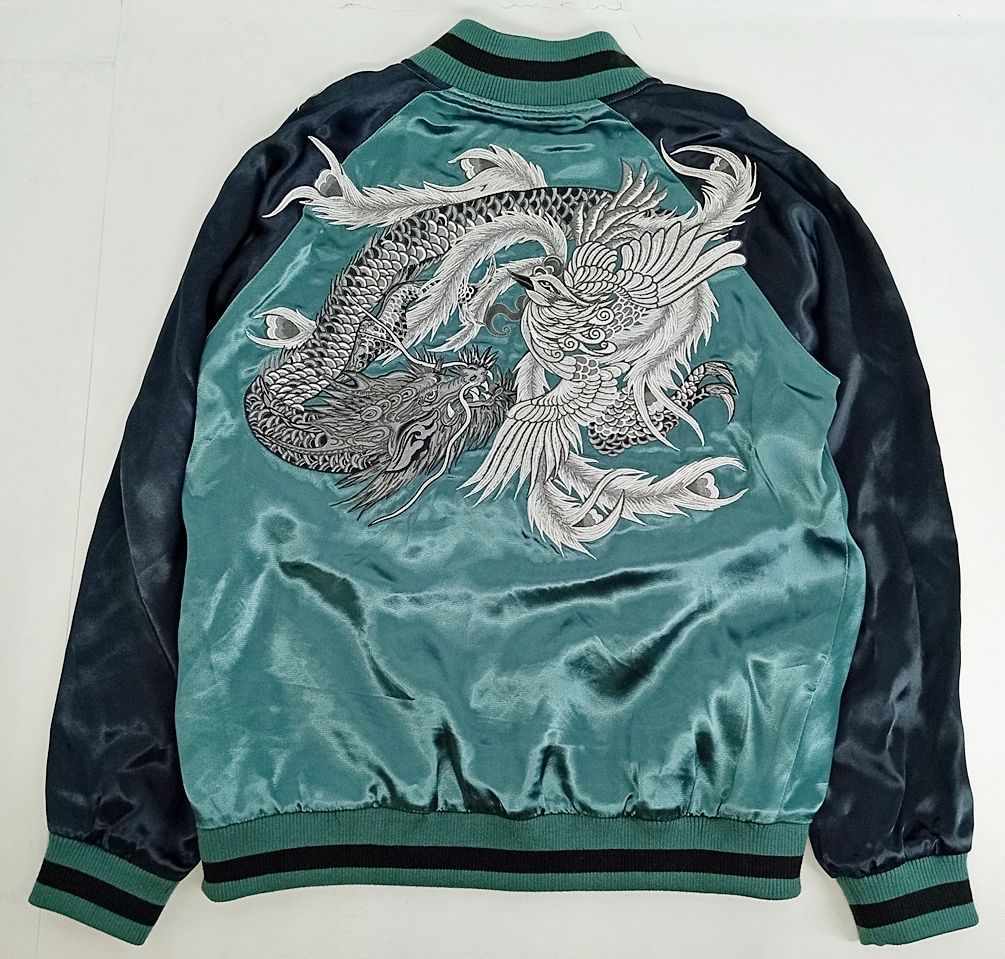 クローズ×WORST スカジャン リバーシブル 坊屋春道 木津京介 鳳凰 × 龍