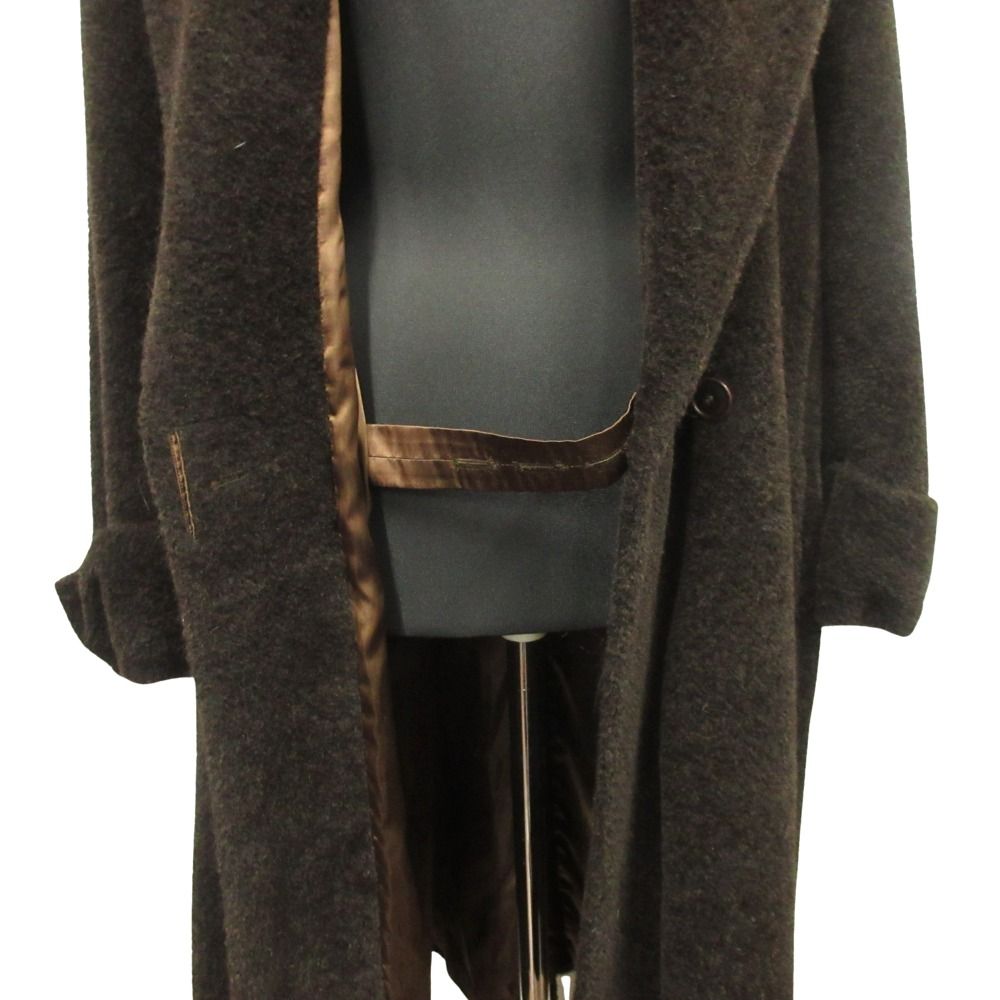 新品同様 AKRIS アクリス 90's アルパカ ウール ダブル チェスター