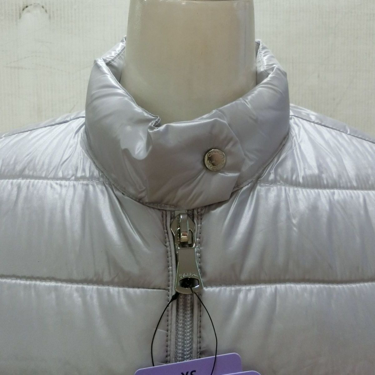 新品】Calvin Klein カルバンクライン ダウンジャケット グレー XS 