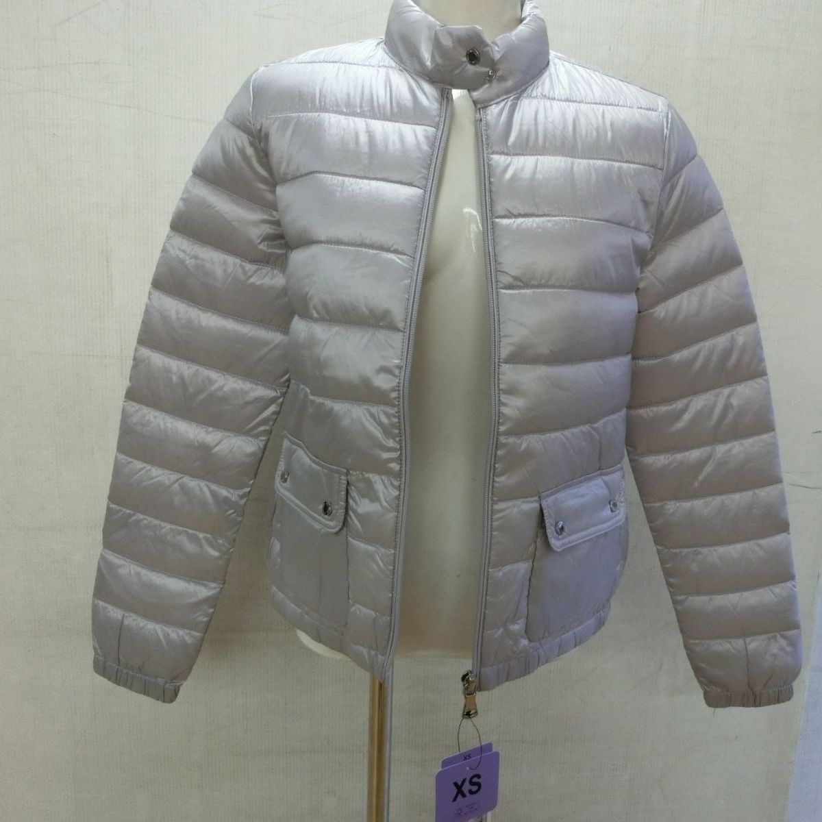 新品】Calvin Klein カルバンクライン ダウンジャケット グレー XS