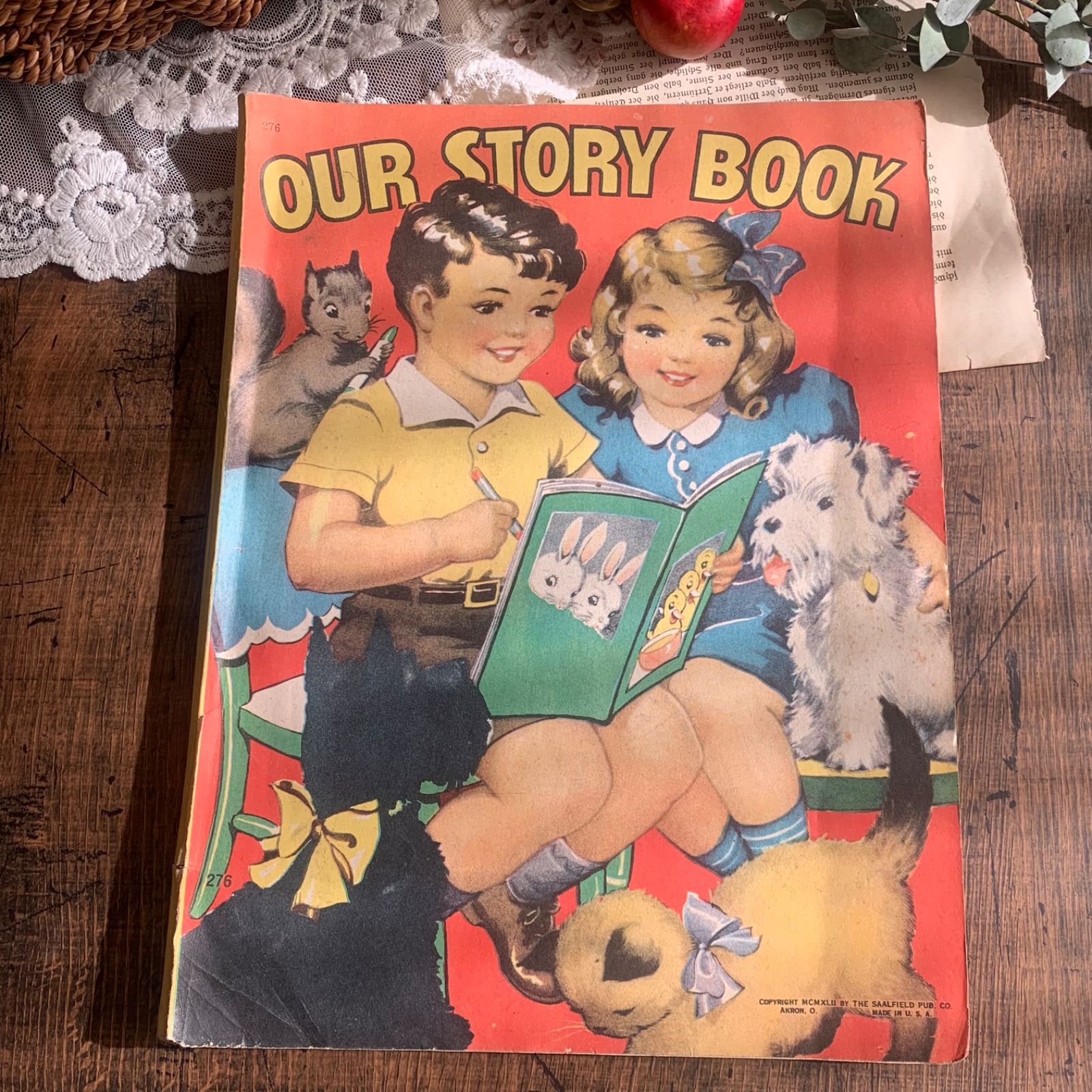 希少 ヴィンテージ絵本 洋書 2冊セット Our Story Book & Story Time