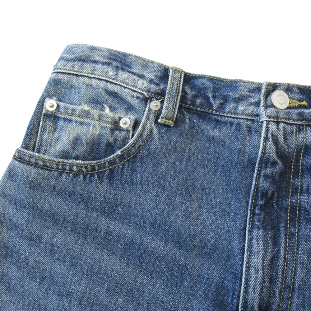 新品同様 24AW Whim Gazette ウィムガゼット GEMINI デニム ワイド  