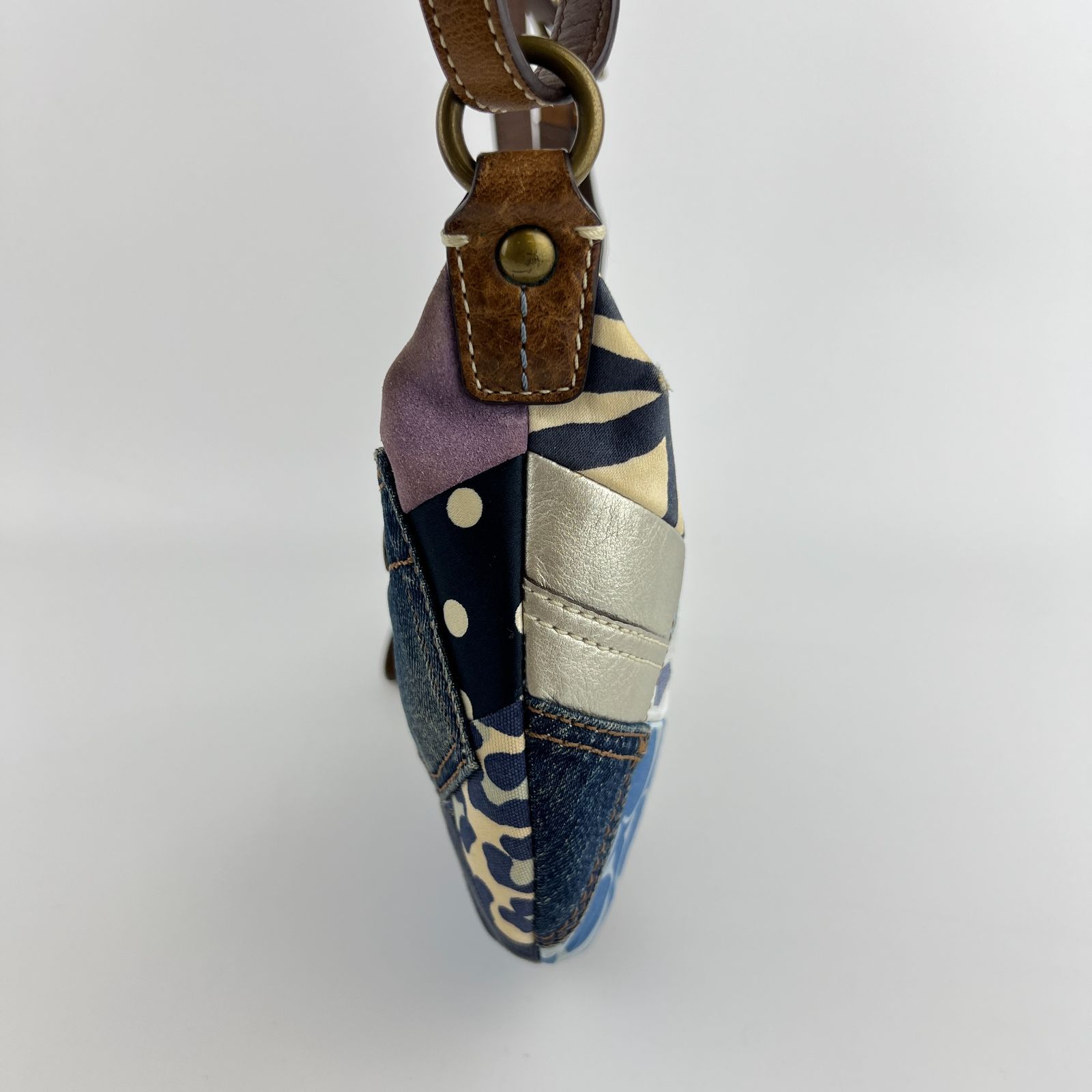 中古】COACH コーチ ショルダーバッグ 肩掛け 斜め掛け マルチカラー 